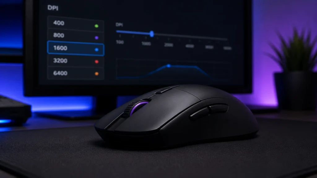 DPI la mouse-ul de gaming: ce înseamnă și de ce 400–800 DPI rămân valorile preferate în esports