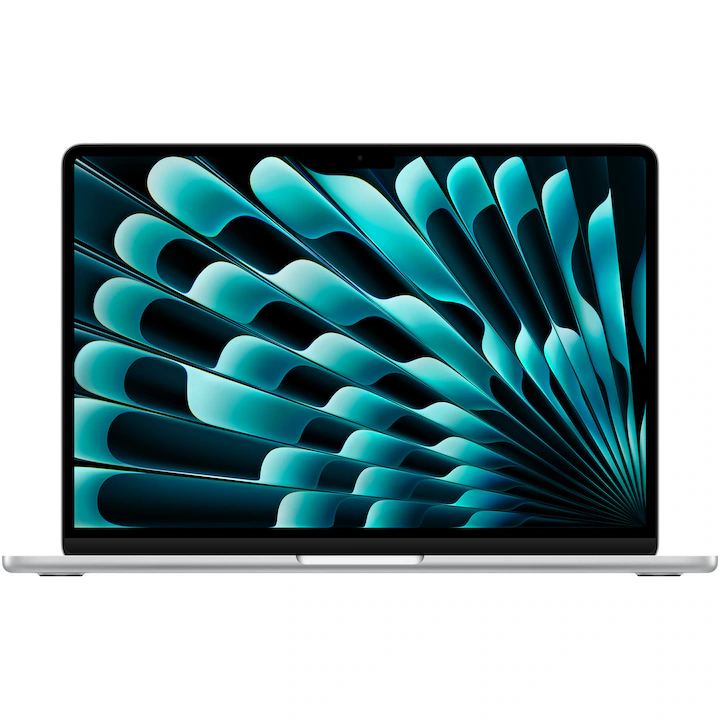 Laptop Apple MacBook Air 13 cu procesor M4, 16 GB RAM și SSD de 256 GB