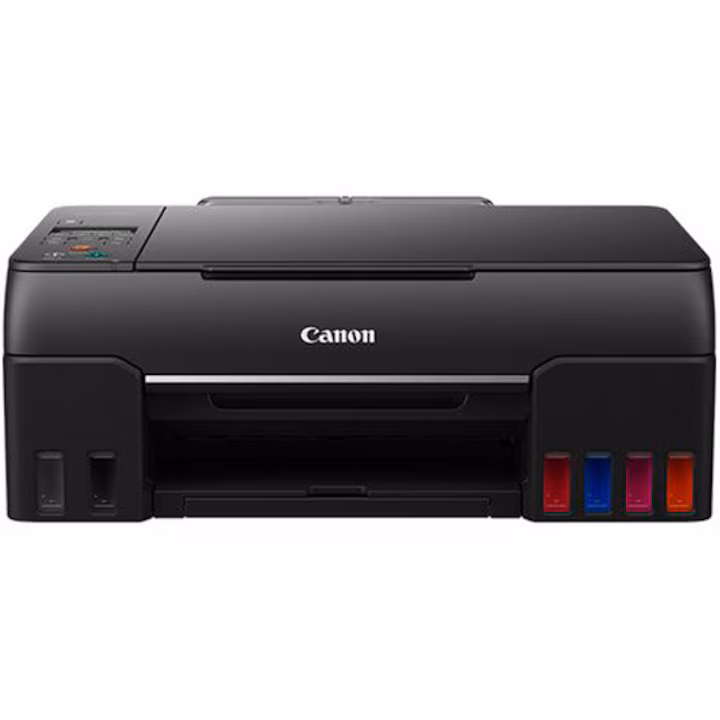 Multifuncțională Canon PIXMA G640 inkjet color cu șase rezervoare de cerneală, scanner flatbed și conectivitate wireless