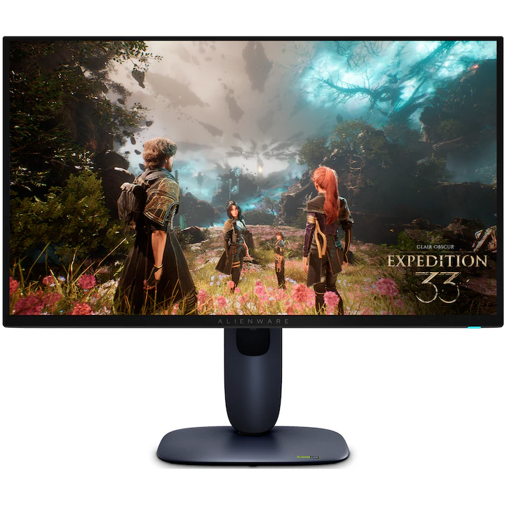 Monitor gaming Dell Alienware AW2725Q de 27 inch, QD-OLED, 4K, 240Hz