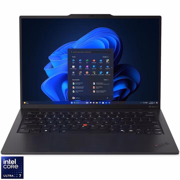 Laptop Lenovo ThinkPad X1 Carbon Gen 13 Aura Edition cu ecran OLED de 14 inch