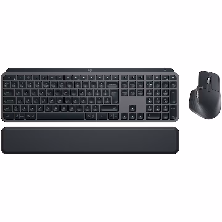 Set Logitech MX Keys S Combo cu tastatură MX Keys S și mouse MX Master 3S
