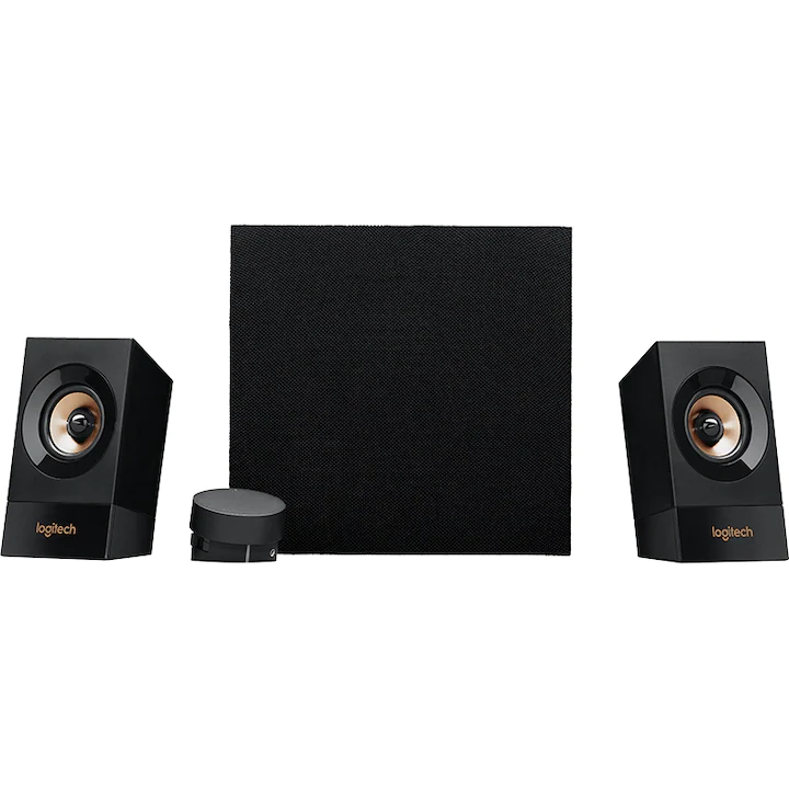 Sistem de boxe Logitech Z533 2.1 cu subwoofer și controller cu fir