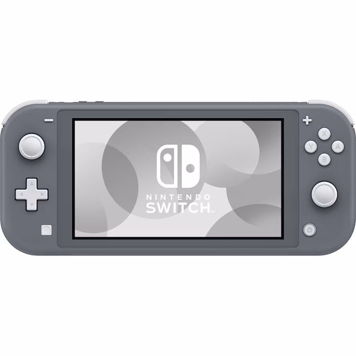 Consolă portabilă Nintendo Switch Lite Grey, culoare gri