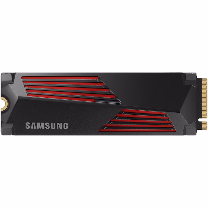SSD Samsung 990 PRO 4TB cu radiator, compatibil cu PS5