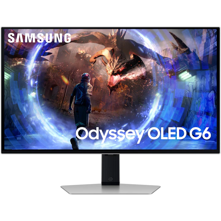 Monitor gaming Samsung Odyssey OLED G6 G60SD de 27 inch, QHD, QD-OLED, 360Hz