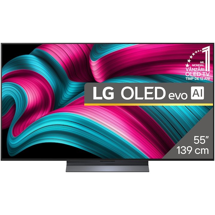 Televizor LG OLED evo 55C52LA de 139 cm