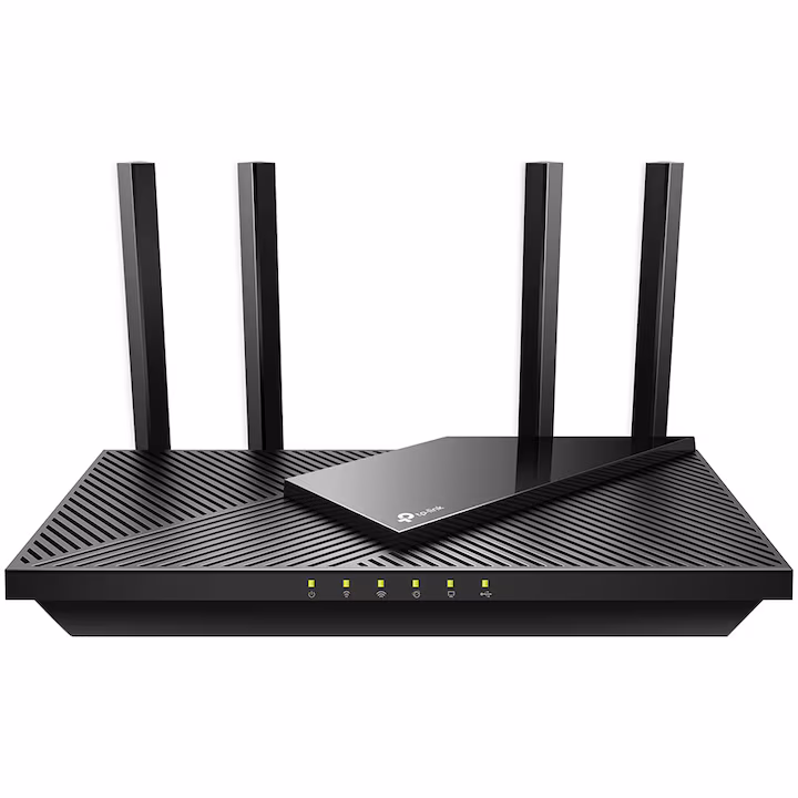 Router TP-Link Archer AX55 cu Wi-Fi 6 dual-band și patru antene externe