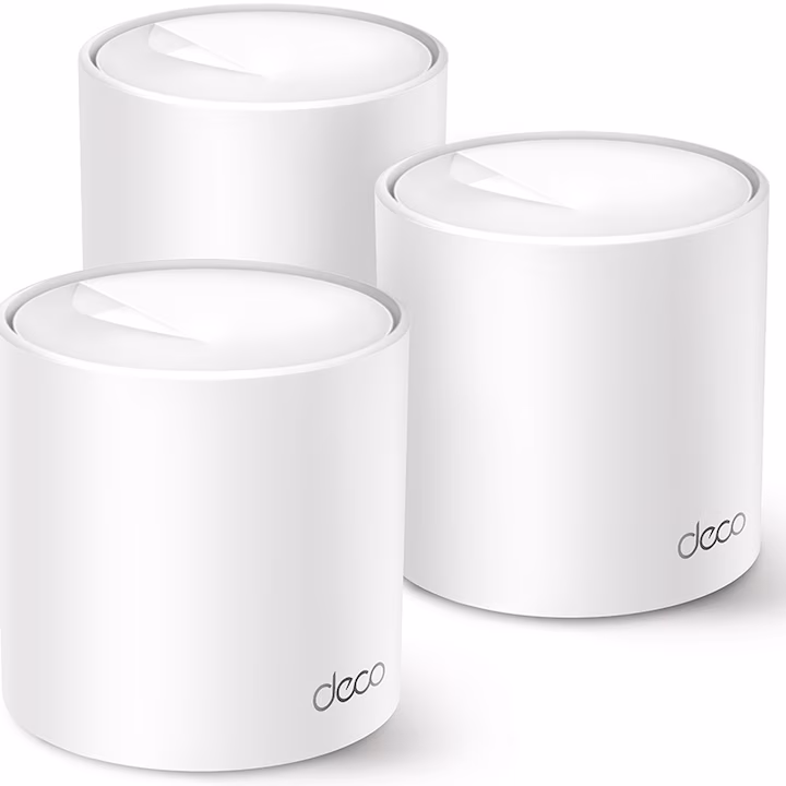 TP-Link Deco X10 3-pack cu trei unități mesh Wi-Fi 6 AX1500