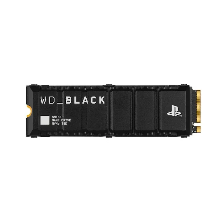 SSD WD Black SN850P 2TB cu radiator pentru PlayStation 5