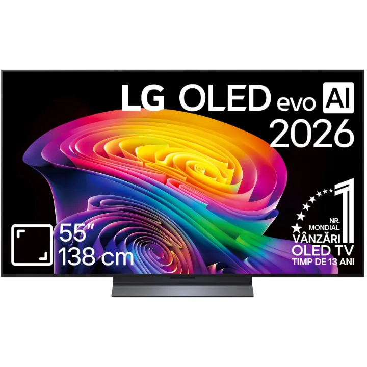 Televizor LG OLED evo C6 55C6ELB de 138 cm