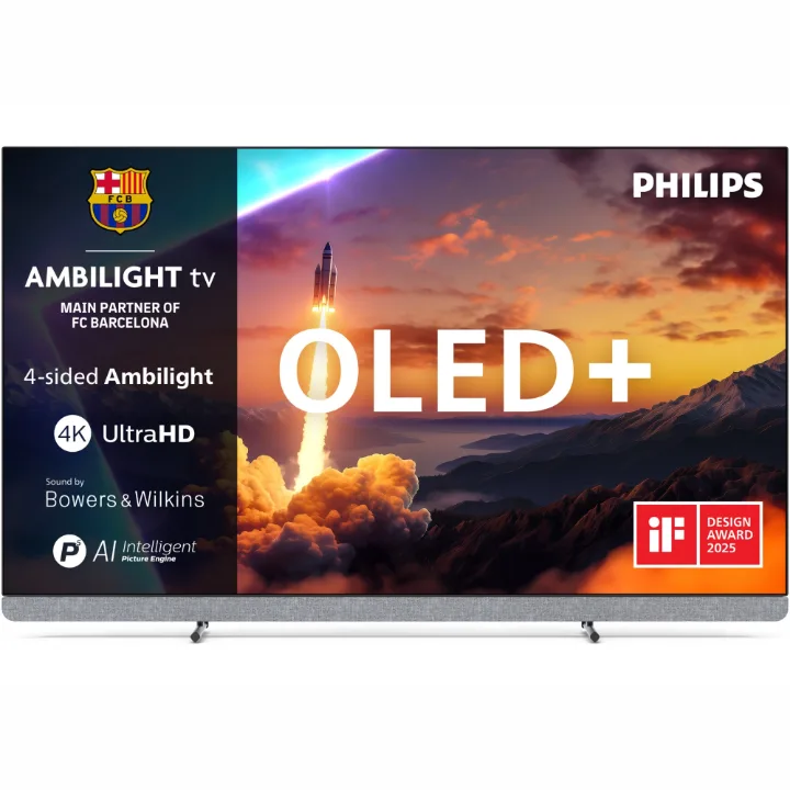 Televizor Philips Ambilight OLED+ 55OLED910 de 139 cm