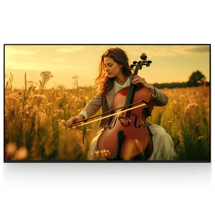Televizor Sony BRAVIA 5 Mini LED de 164 cm, văzut din față