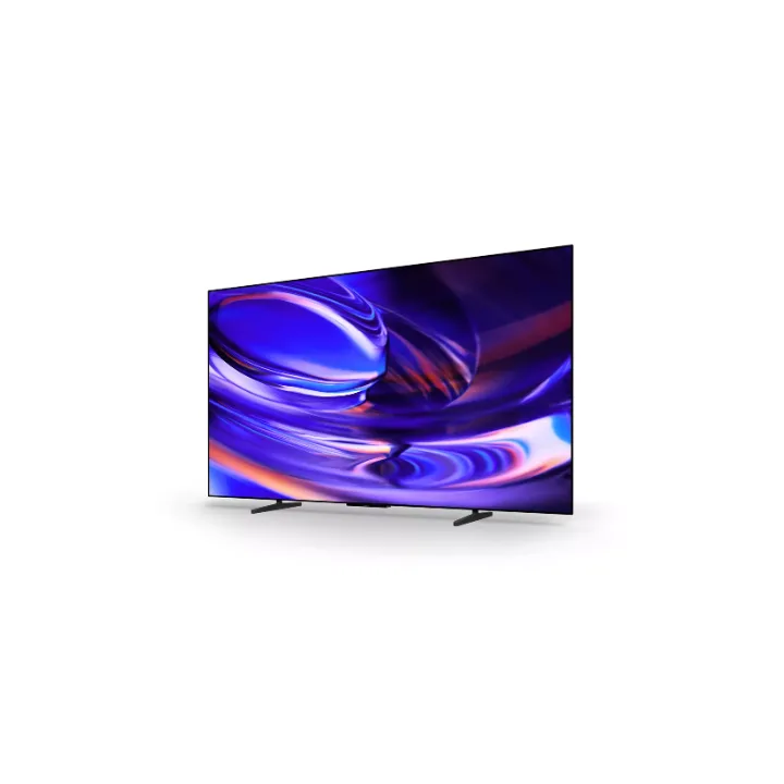 Televizor Sony BRAVIA 6 OLED văzut din lateral, pe două picioare