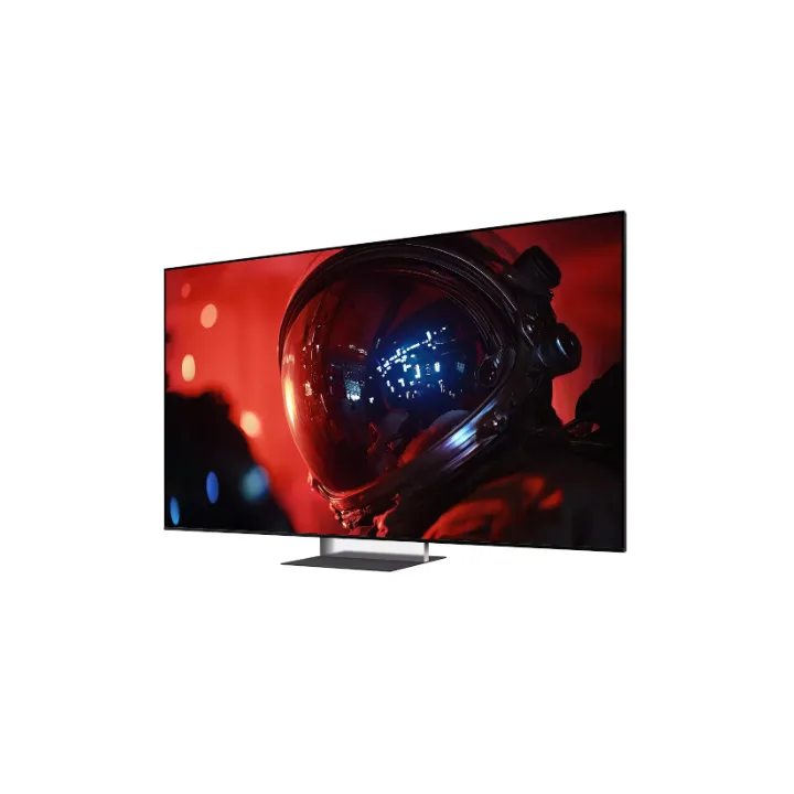 Televizor Sony BRAVIA 9 II văzut din lateral, pe suport central