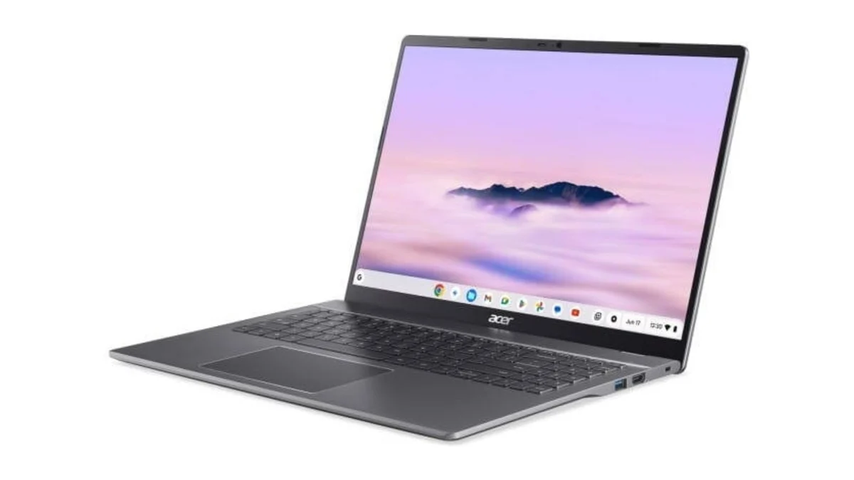 Laptop Acer Chromebook CB516-1H deschis