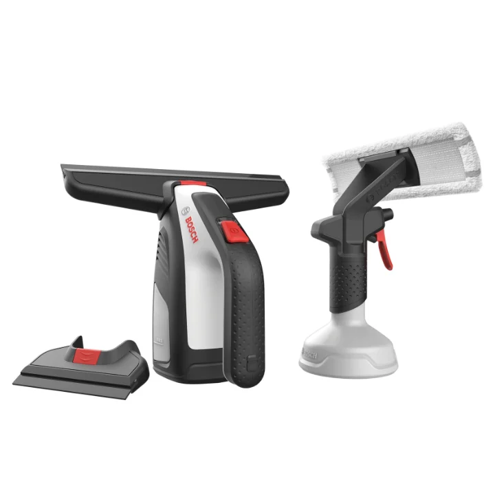Bosch GlassVAC cu capul mic de aspirare și recipientul aplicator cu pulverizator