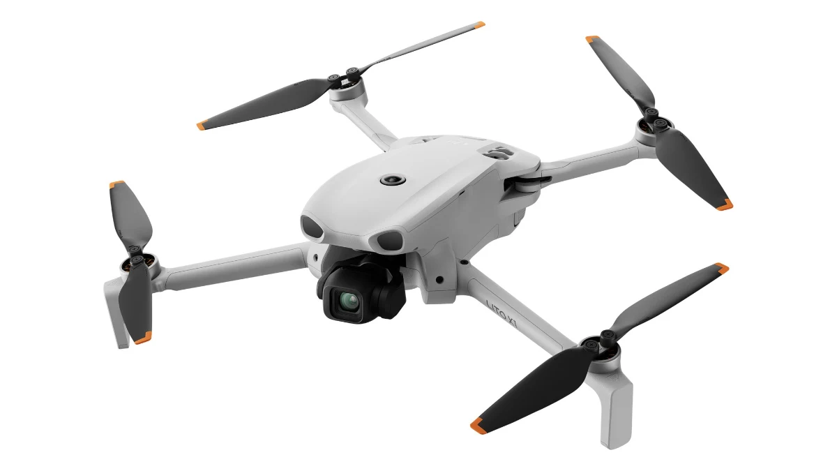 Drona DJI Lito X1, cu brațele desfăcute