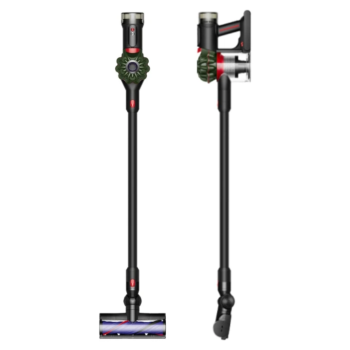 Aspirator vertical fără fir Dyson V8 Cyclone, verde cu negru