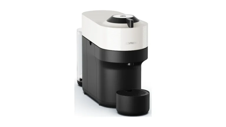 Espressor Nespresso by Krups Vertuo Pop XN920110, alb și negru