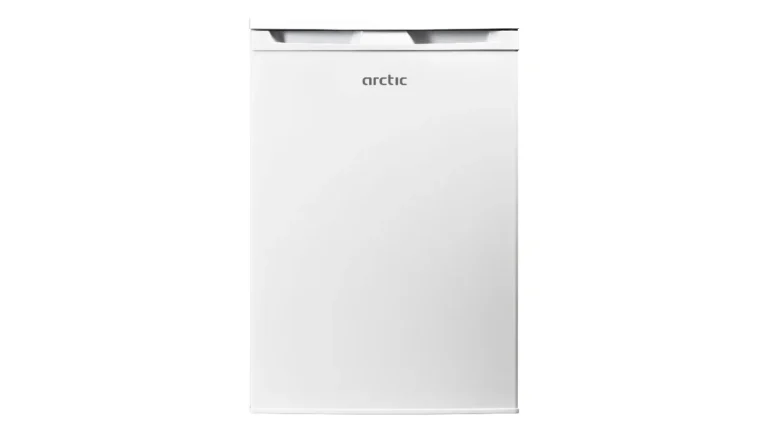 Frigider mic Arctic AF125M40W alb, cu o ușă, văzut din față