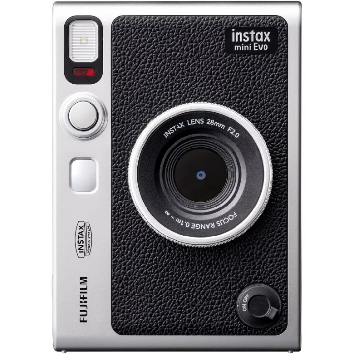 Fujifilm Instax Mini Evo, negru, din față