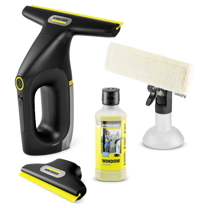 Kärcher WV 2 Universal Precision+ Black cu sticla de pulverizare, detergentul și duza îngustă
