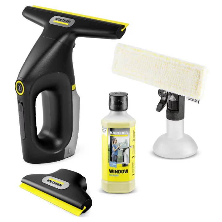Kärcher WV 3 Comfort Precision+ Black cu sticla de pulverizare, detergentul și duza îngustă