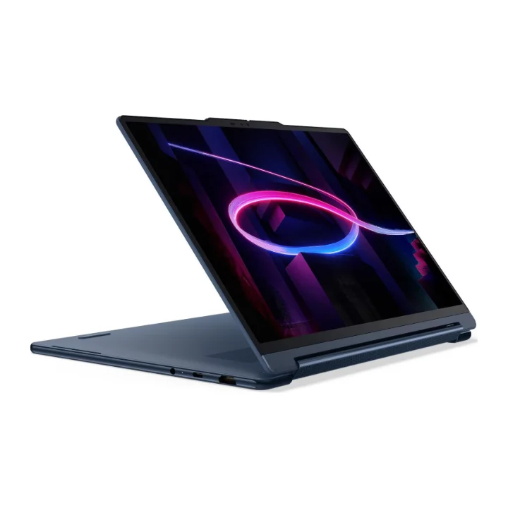 Laptopul convertibil Lenovo Yoga 9 2-in-1 14IPH11, albastru închis, deschis