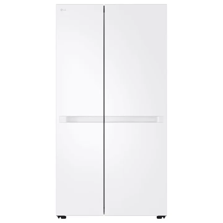 Frigider side by side LG GSBC40SWPE alb, cu două uși verticale