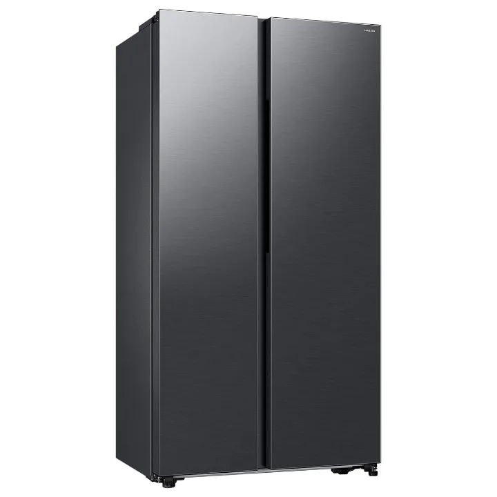Frigider side by side Samsung RS57DG400EB4/EO negru, cu două uși verticale