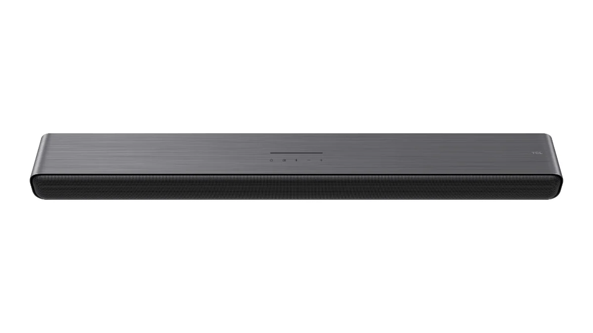 Soundbar TCL S45H, vedere de sus, pe fundal alb