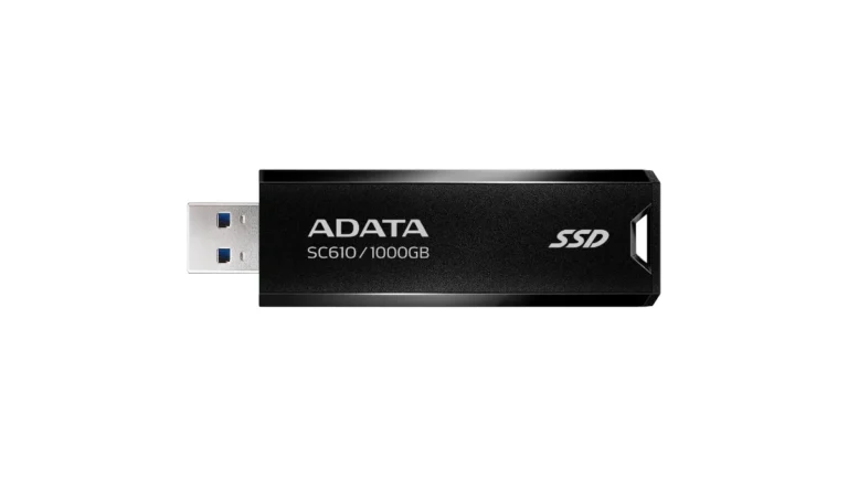 SSD extern ADATA SC610, de 1 TB, negru
