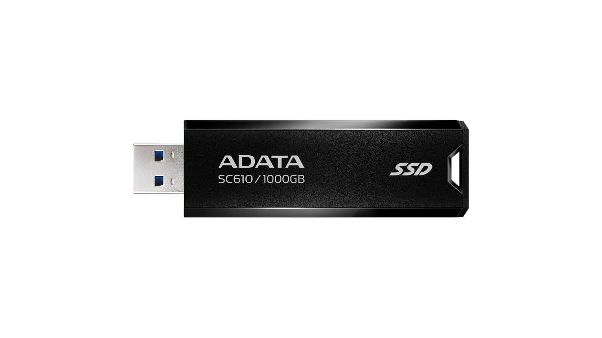 SSD extern ADATA SC610, de 1 TB, negru
