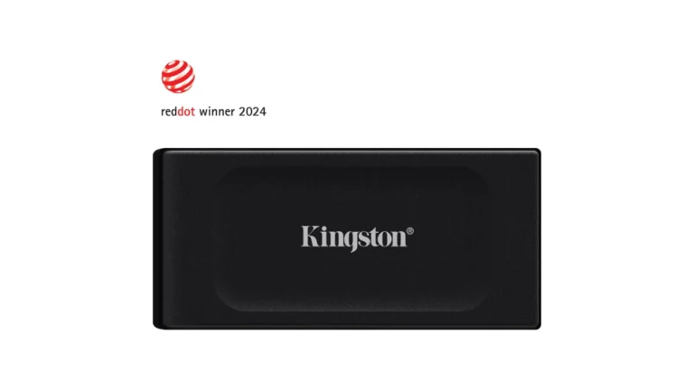 SSD extern Kingston XS1000, de 1 TB, negru