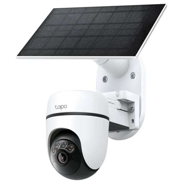 Cameră de supraveghere rotativă Tapo C630 cu panou solar