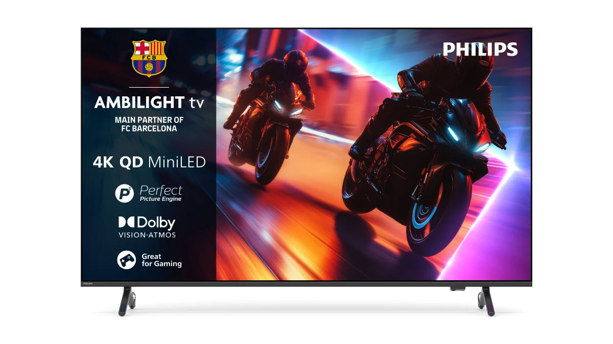 Philips 55MLED920, televizor QD-MiniLED de 139 cm cu Ambilight