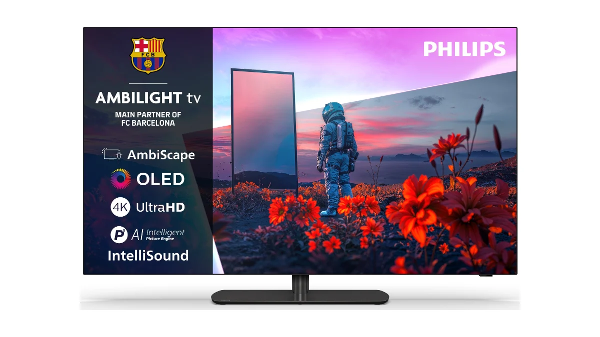 Philips 55OLED811, televizor OLED de 139 cm cu Ambilight