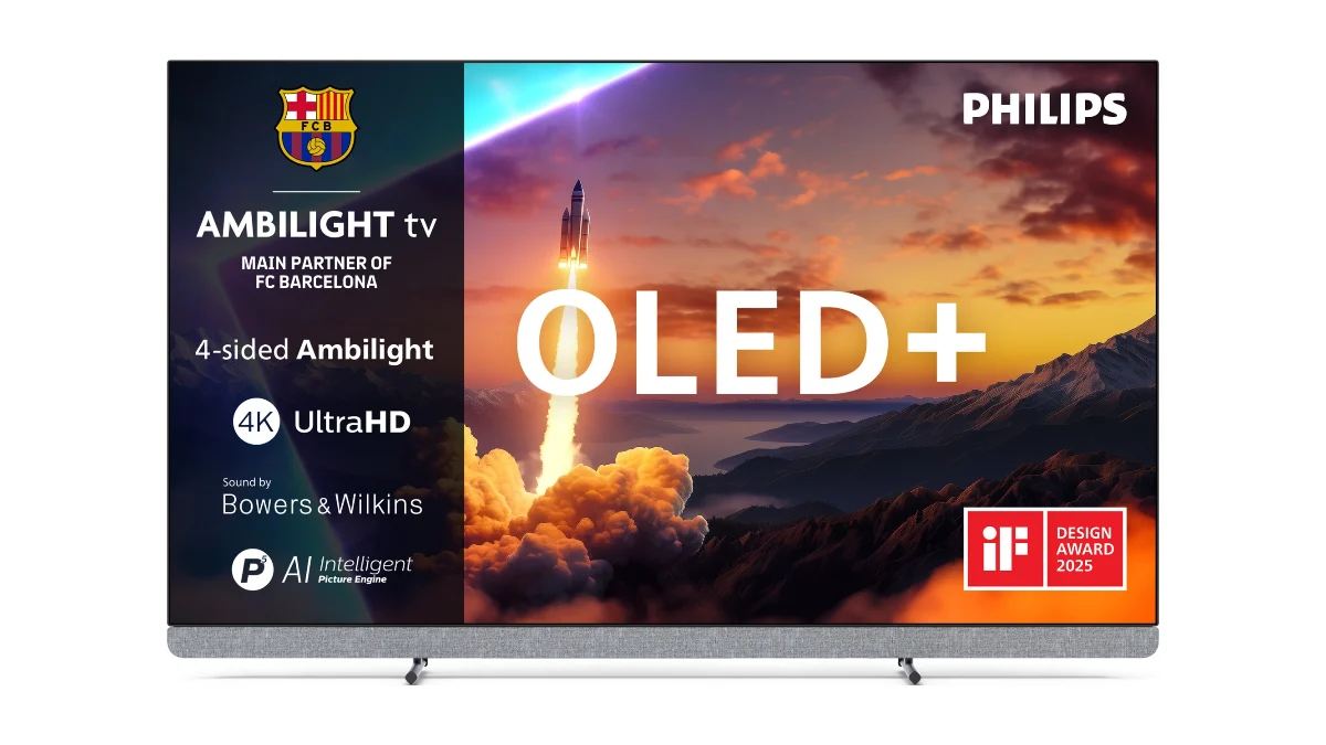 Philips 55OLED910, televizor OLED+ de 139 cm cu Ambilight