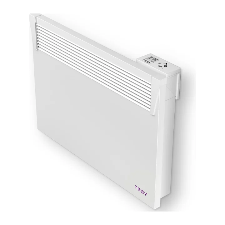 Convectorul de perete TESY CN 031 150 EI CLOUD W, alb, văzut din trei sferturi