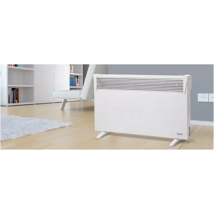 Convectorul de podea Tesy Heateco CN03200MIS F, alb, într-o cameră