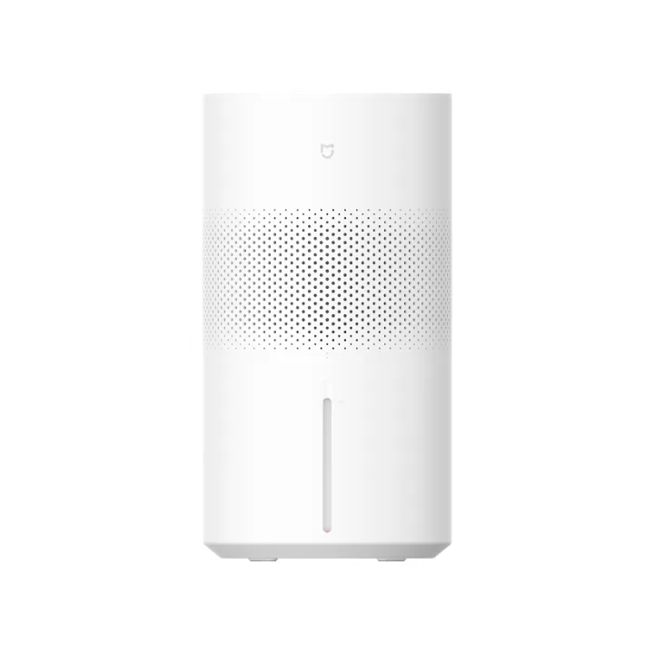 Umidificator de aer Xiaomi Mijia Smart Evaporative Humidifier Pro, alb, cilindric, pe fond alb