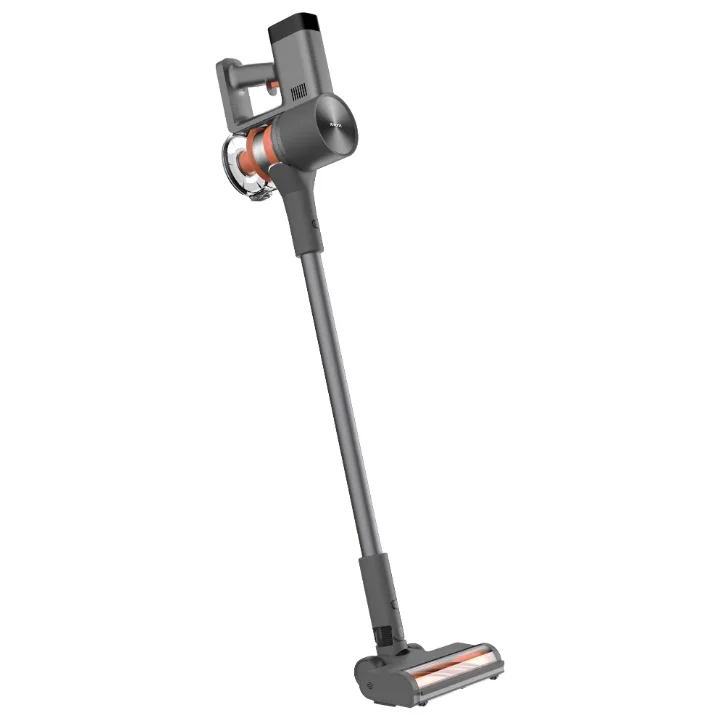 Aspirator vertical fără fir Xiaomi G20 Max gri închis, vedere din trei sferturi pe fundal alb