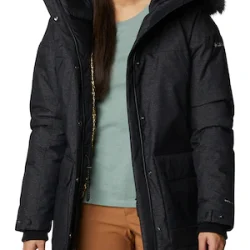 Geaca parka impermeabilă Columbia Mount Si™ neagră